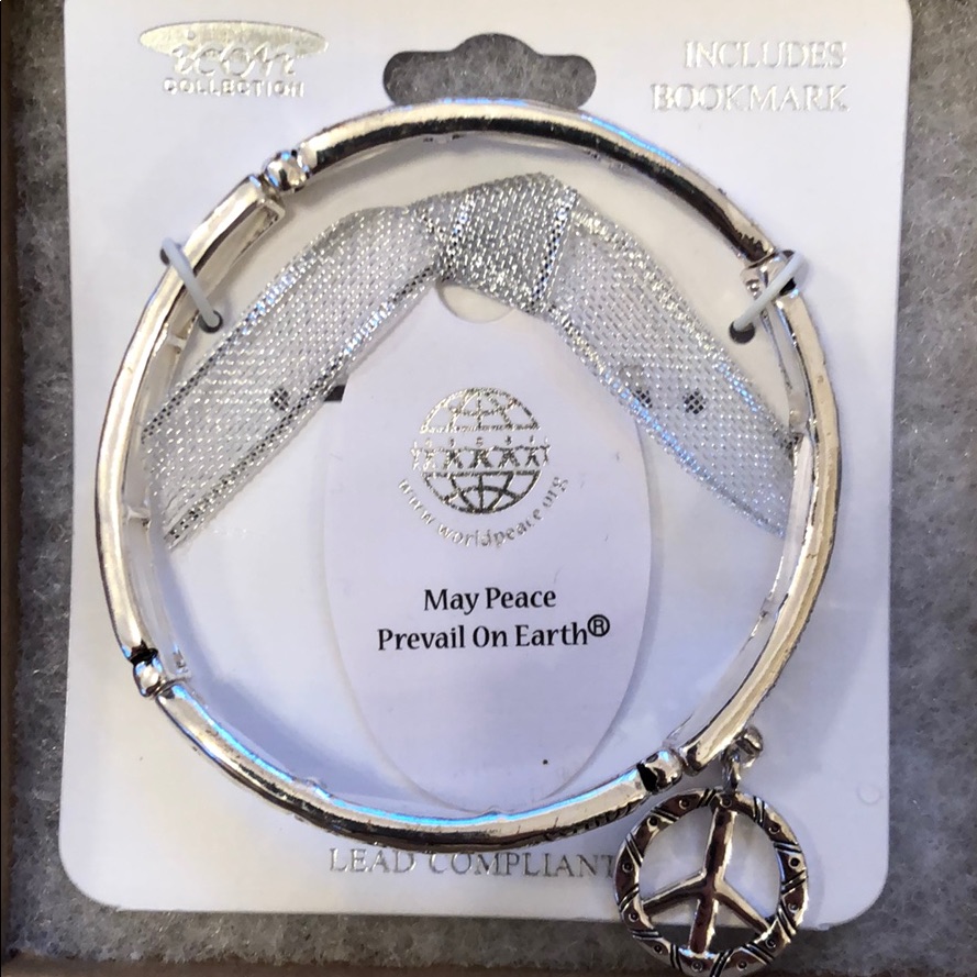 Silver Bracelet And Bookmark